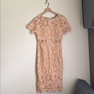 NSR Nude Lace Dress
